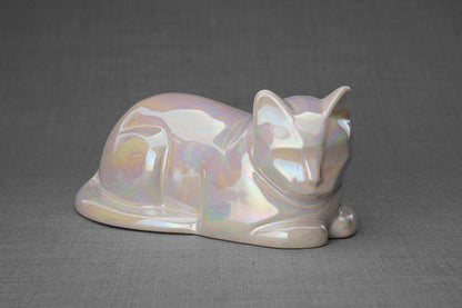 Cat Memorial Bundle - 4 Pieces - Portrait | Urn | Nameplate Holder | Scented Candle - Pulvis Art Urns