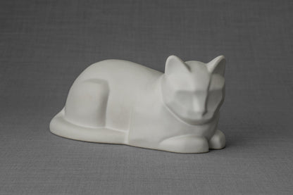 Cat Memorial Bundle - 4 Pieces - Portrait | Urn | Nameplate Holder | Scented Candle - Pulvis Art Urns