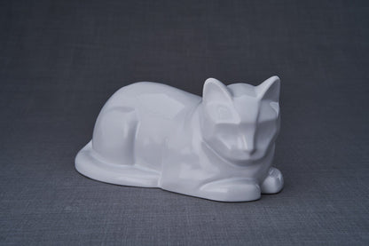 Cat Memorial Bundle - 4 Pieces - Portrait | Urn | Nameplate Holder | Scented Candle - Pulvis Art Urns