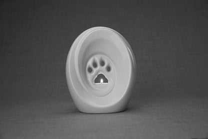 Custom Decorated Pet Urn - Handmade | Ceramic Pet Urn - Pulvis Art Urns