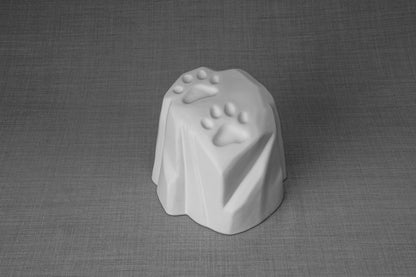 Custom Decorated Pet Urn - Handmade | Ceramic Pet Urn - Pulvis Art Urns