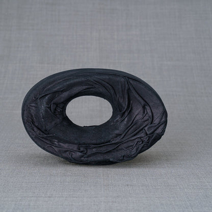 Handmade Cremation Keepsake "The Passage" - Exclusive Leather Edition - Pulvis Art Urns