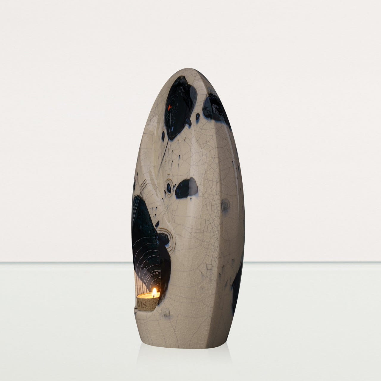 Handmade Decorated Eternity Urn "Galaxy" - Large | Ceramic Urn - Pulvis Art Urns