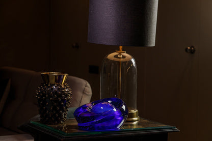 "Heart of the Ocean" Exclusive Molded Glass Urn for Ashes - Pulvis Art Urns