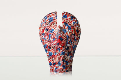 HydroGraphics Urn "Guardian - America" - Large | Ceramic | Hydro Dipping - Pulvis Art Urns