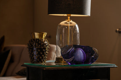"Piece of time" Exclusive Molded Glass Urn for Ashes - Pulvis Art Urns