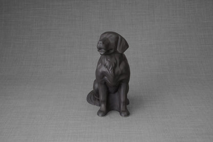 Golden Retriever Bundle - 4 Pieces - Portrait | Urn | Nameplate Holder | Scented Candle - Pulvis Art Urns