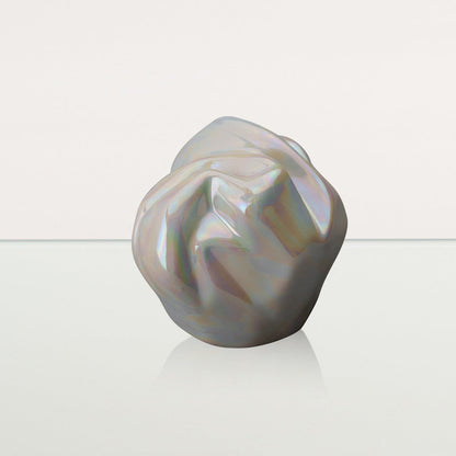 Cremation Keepsake Urn "Precious" - Small Keepsake | Pearly White | Ceramic - Pulvis Art Urns