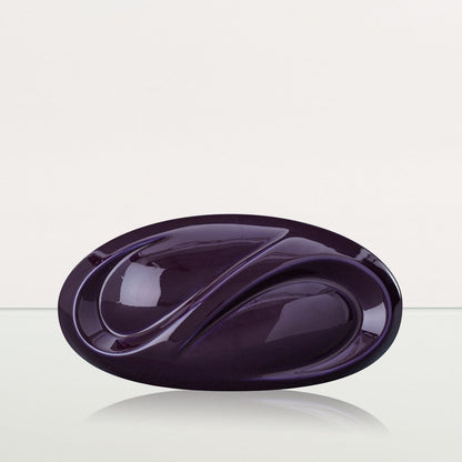 Eternity Handmade Cremation Keepsake Urn - Small | Violet | Ceramic - Pulvis Art Urns
