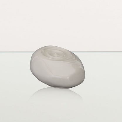 Handmade Cremation Keepsake Urn "Resonance" - Small Urn | Off-white | Ceramic - Pulvis Art Urns