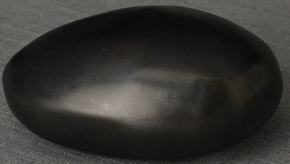 Handmade Cremation Keepsake Urn "Stone" - Small Urn | Dark Matte | Ceramic - Pulvis Art Urns