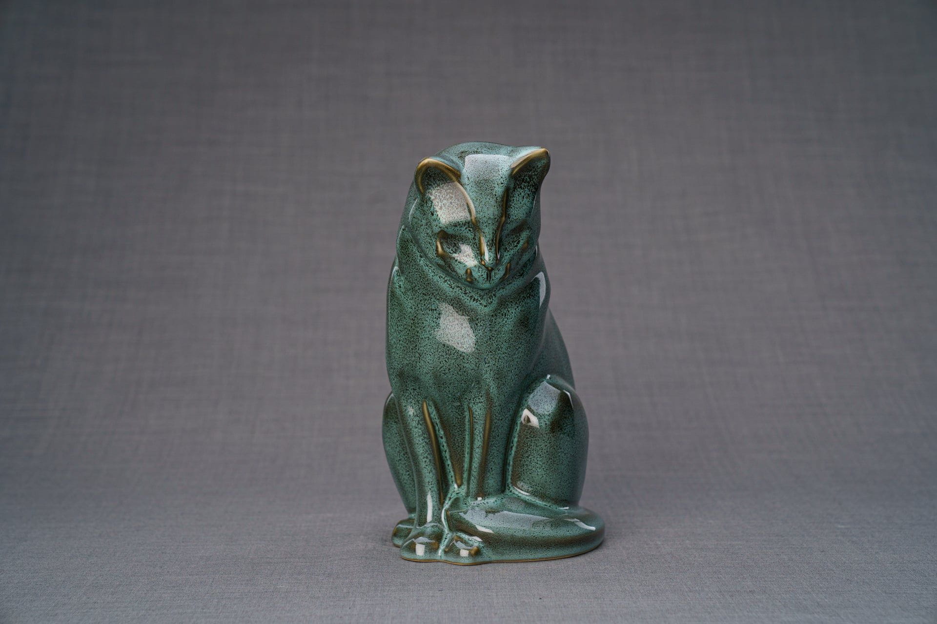 Neko Memorial Bundle - 4 Pieces - Portrait | Urn | Nameplate Holder | Scented Candle - Pulvis Art Urns