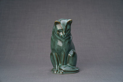 Neko Memorial Bundle - 4 Pieces - Portrait | Urn | Nameplate Holder | Scented Candle - Pulvis Art Urns