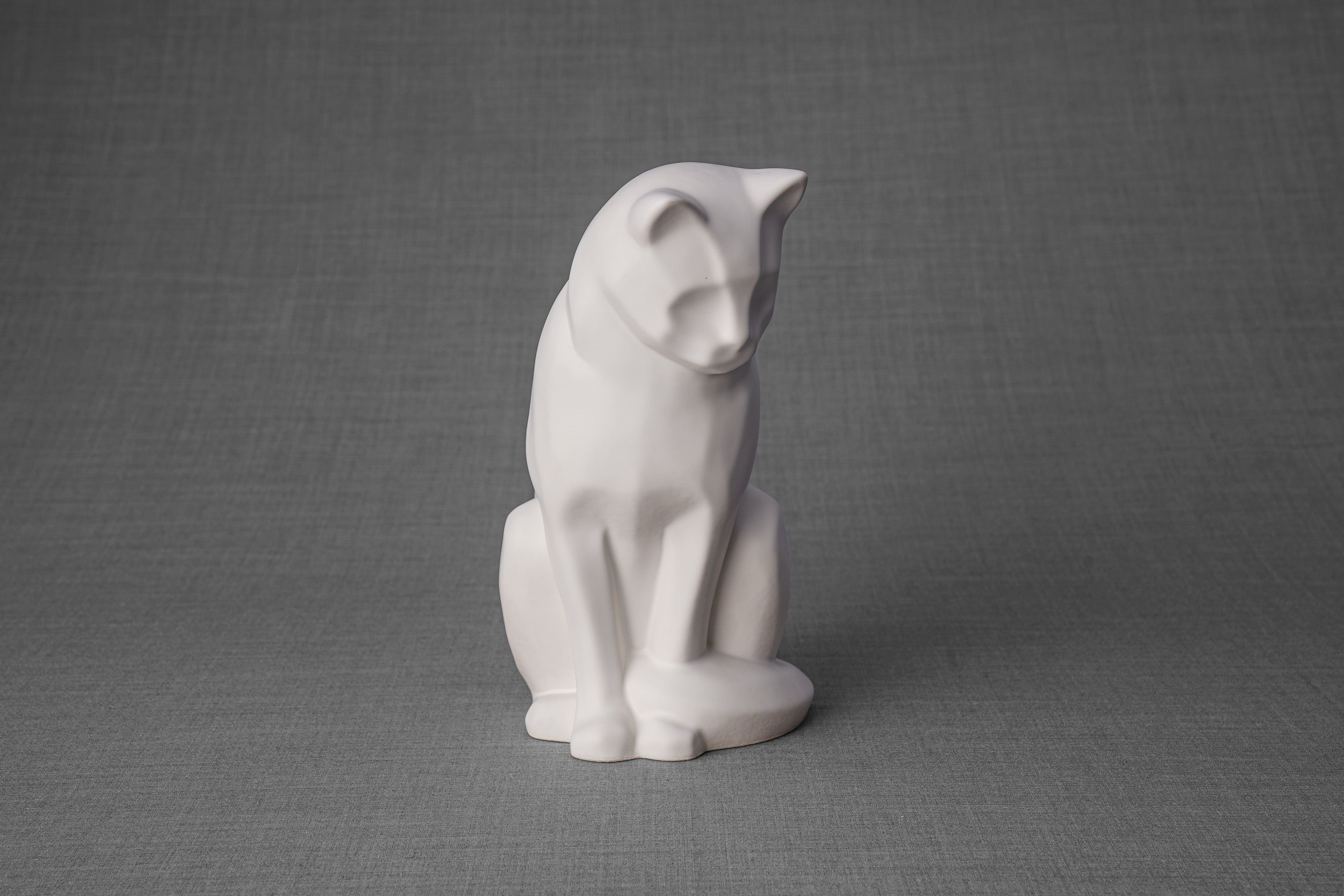 Neko Memorial Bundle - 4 Pieces - Portrait | Urn | Nameplate Holder | Scented Candle - Pulvis Art Urns
