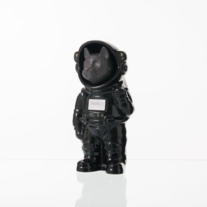 Pulvis Art Urns Pet Cremation Urn Black / Oily Green / Yes (+$50) Customizable Pet Cremation Urn - Dog | Ceramic Handmade Figure