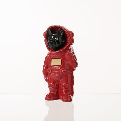 Pulvis Art Urns Pet Cremation Urn Red / Black / No Customizable Pet Cremation Urn - Dog | Ceramic Handmade Figure