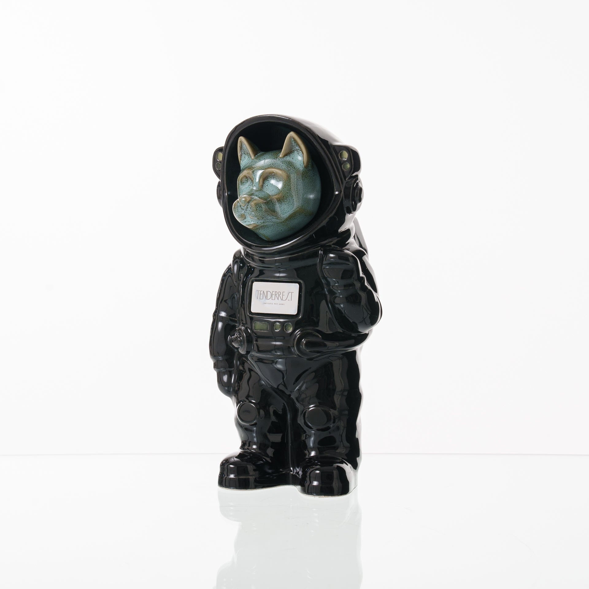 Pulvis Art Urns Pet Cremation Urn Customizable Pet Cremation Urn - Dog | Ceramic Handmade Figure