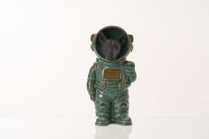 Pulvis Art Urns Pet Cremation Urn Oily Green / Gray Matte / Yes (+$50) Dog Cremation Urn Bull Terrier - Customizable Figure | Pet Urn