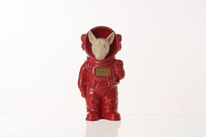 Pulvis Art Urns Pet Cremation Urn Red / Beige / Yes (+$50) Dog Cremation Urn Bull Terrier - Customizable Figure | Pet Urn