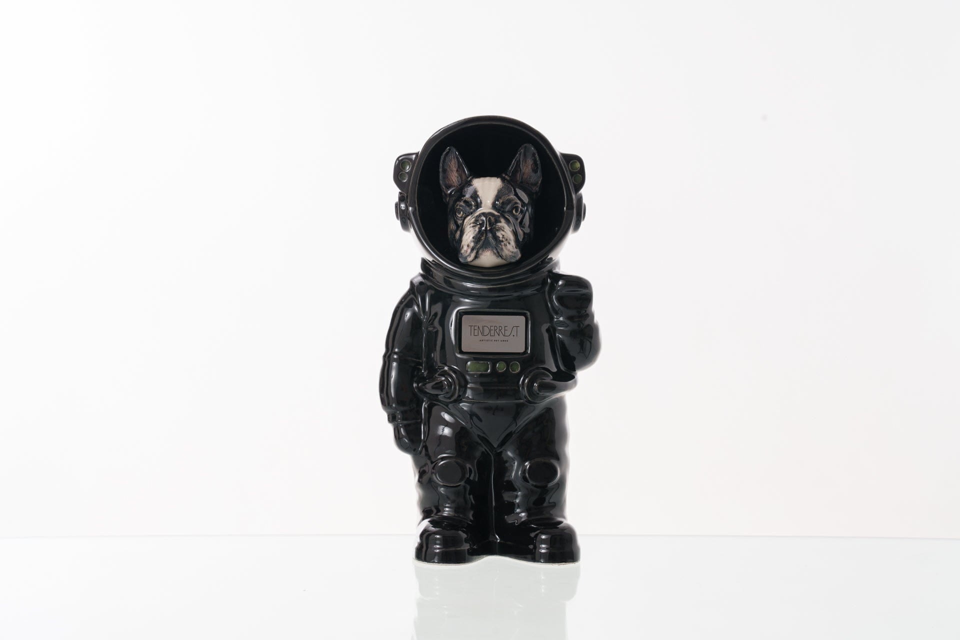 Pulvis Art Urns Pet Cremation Urn Black / CUSTOM (by photo) / No Dog Cremation Urn French Bulldog - Customizable Figure | Pet Urn