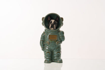 Pulvis Art Urns Pet Cremation Urn Oily Green / CUSTOM (by photo) / No Dog Cremation Urn French Bulldog - Customizable Figure | Pet Urn