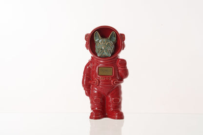 Pulvis Art Urns Pet Cremation Urn Red / Oily Green / Yes (+$50) Dog Cremation Urn French Bulldog - Customizable Figure | Pet Urn