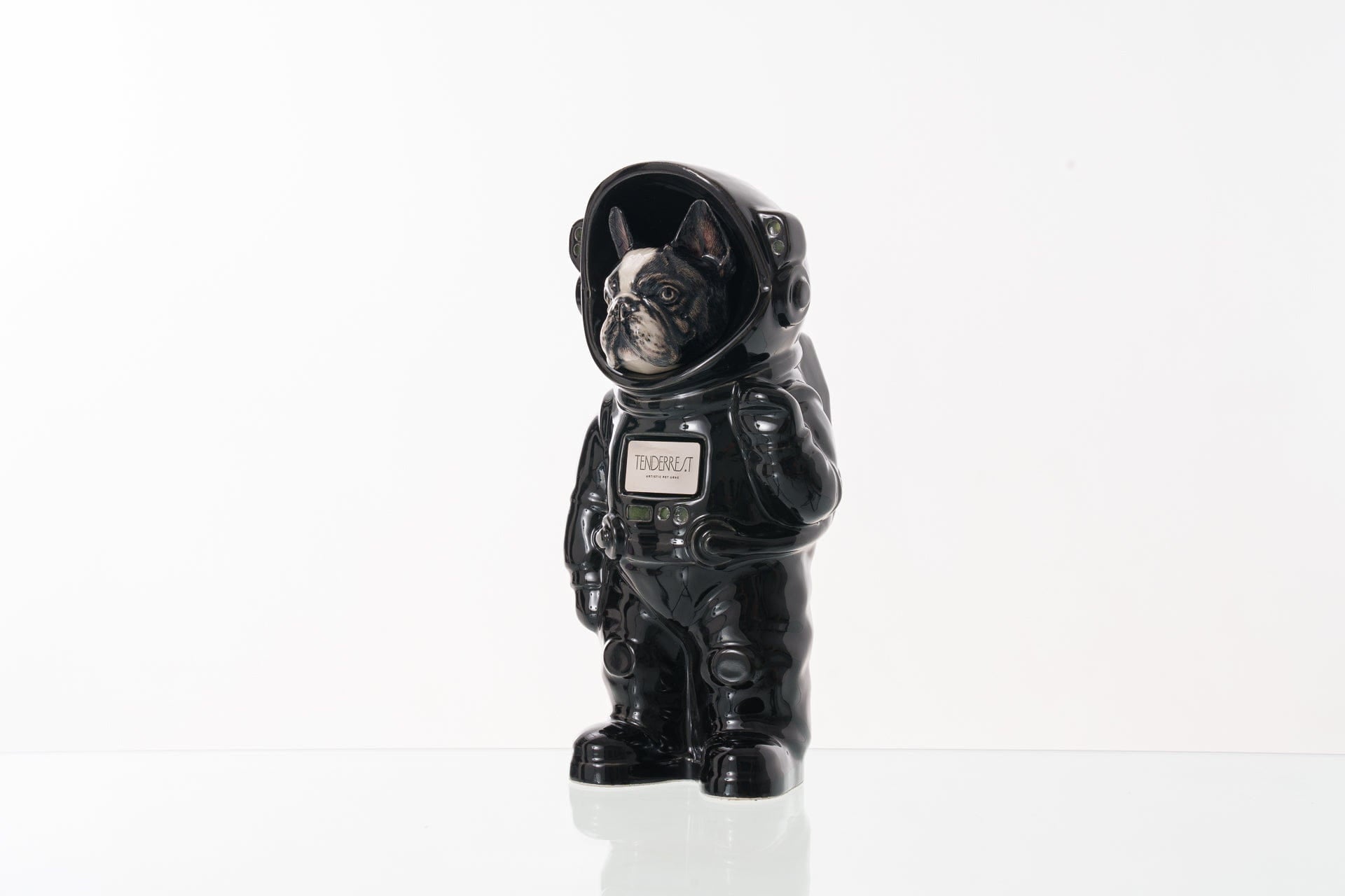 Pulvis Art Urns Pet Cremation Urn Black / CUSTOM (by photo) / Yes (+$50) Dog Cremation Urn French Bulldog - Customizable Figure | Pet Urn