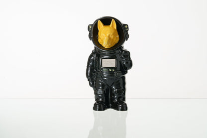 Pulvis Art Urns Pet Cremation Urn Black / Yellow / Yes (+$50) Dog Cremation Urn German Shepherd - Customizable Figure | Ceramic Pet Urn