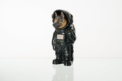 Pulvis Art Urns Pet Cremation Urn Black / CUSTOM (by photo) / No Dog Cremation Urn German Shepherd - Customizable Figure | Ceramic Pet Urn