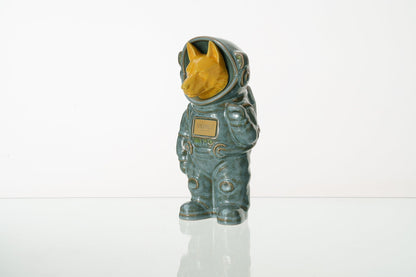 Pulvis Art Urns Pet Cremation Urn Oily Green / Yellow / No Dog Cremation Urn German Shepherd - Customizable Figure | Ceramic Pet Urn
