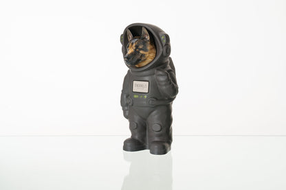 Pulvis Art Urns Pet Cremation Urn Gray Matte / CUSTOM (by photo) / Yes (+$50) Dog Cremation Urn German Shepherd - Customizable Figure | Ceramic Pet Urn