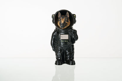 Pulvis Art Urns Pet Cremation Urn Black / CUSTOM (by photo) / Yes (+$50) Dog Cremation Urn German Shepherd - Customizable Figure | Ceramic Pet Urn