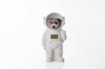 Pulvis Art Urns Pet Cremation Urn White Matte / CUSTOM (by photo) / No Dog Cremation Urn Jack Russell - Customizable Figure | Ceramic Pet Urn
