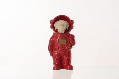 Pulvis Art Urns Pet Cremation Urn Red / Beige / Yes (+$50) Dog Cremation Urn Labrador - Customizable Figure | Handmade Pet Urn