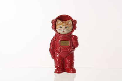 Pulvis Art Urns Pet Cremation Urn Helios / Red / No Hand Decorated Pet Urn - Cat | Ceramic Handmade Figure