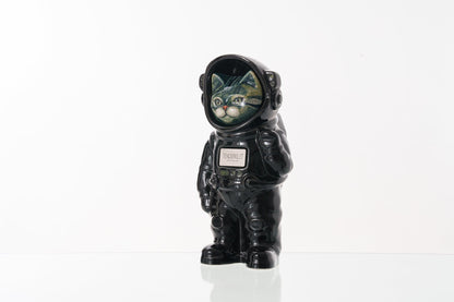 Pulvis Art Urns Pet Cremation Urn Aurora / Black / No Hand Decorated Pet Urn - Cat | Ceramic Handmade Figure