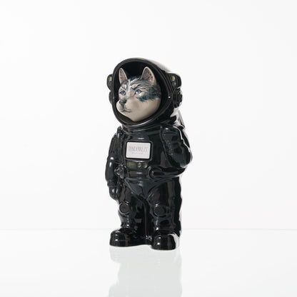Pulvis Art Urns Pet Cremation Urn Titan / Black / Yes (+$50) Hand Decorated Pet Urn - Dog | Ceramic Handmade Figure