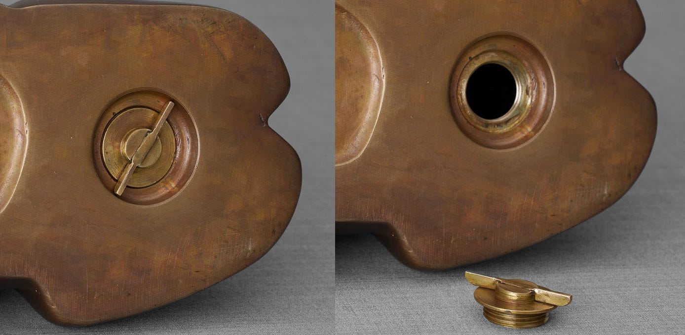Cast Bronze Cat Urn "At Rest" | Premium Quality Bronze Urn - Pulvis Art Urns