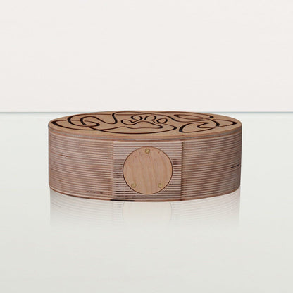 Cosmic Paw Cremation Urn - Plywood | Pet Urn - Pulvis Art Urns
