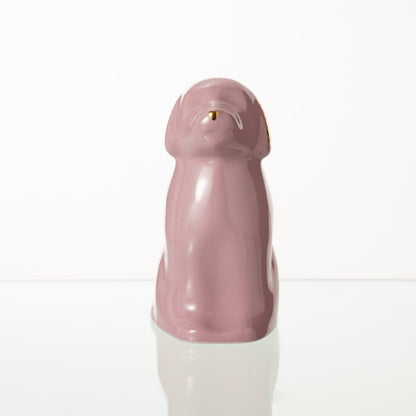 "Cuddle" Pet Urn for Dog - Pink | Ceramic | Handmade - Pulvis Art Urns