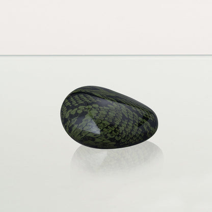 Mini Reptile Urn - Dark Green | Ceramic | HydroGraphics - Pulvis Art Urns