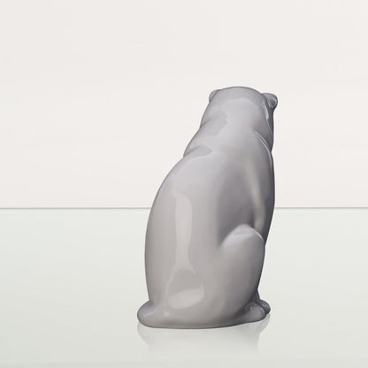 Neko Pet Urn for Ashes - White | Ceramic | Handmade Cat Urn - Pulvis Art Urns
