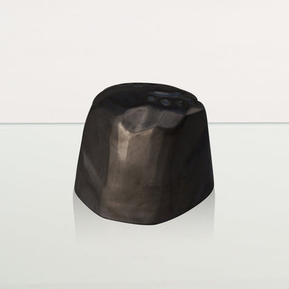 Paw Print Urn For Pet Ashes - Dark Matte | Ceramic Pet Urn - Pulvis Art Urns