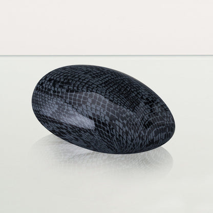 Reptile Pet Urn - Dark Blue | Ceramic | HydroGraphics - Pulvis Art Urns