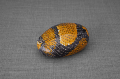 Snake Pet Urn - Yellow | Ceramic | HydroGraphics - Pulvis Art Urns