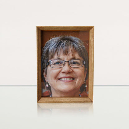 Memorial Picture Frame - Handmade | Genuine Walnut - Pulvis Art Urns