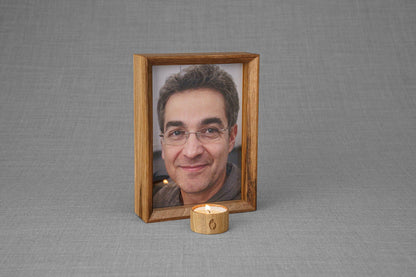 Memorial Picture Frame - Handmade | Genuine Walnut - Pulvis Art Urns