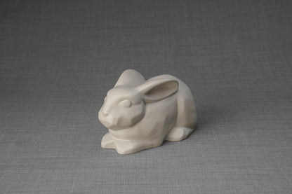 Bunny Memorial Bundle - 4 Pieces - Portrait | Urn | Nameplate Holder | Scented Candle - Pulvis Art Urns