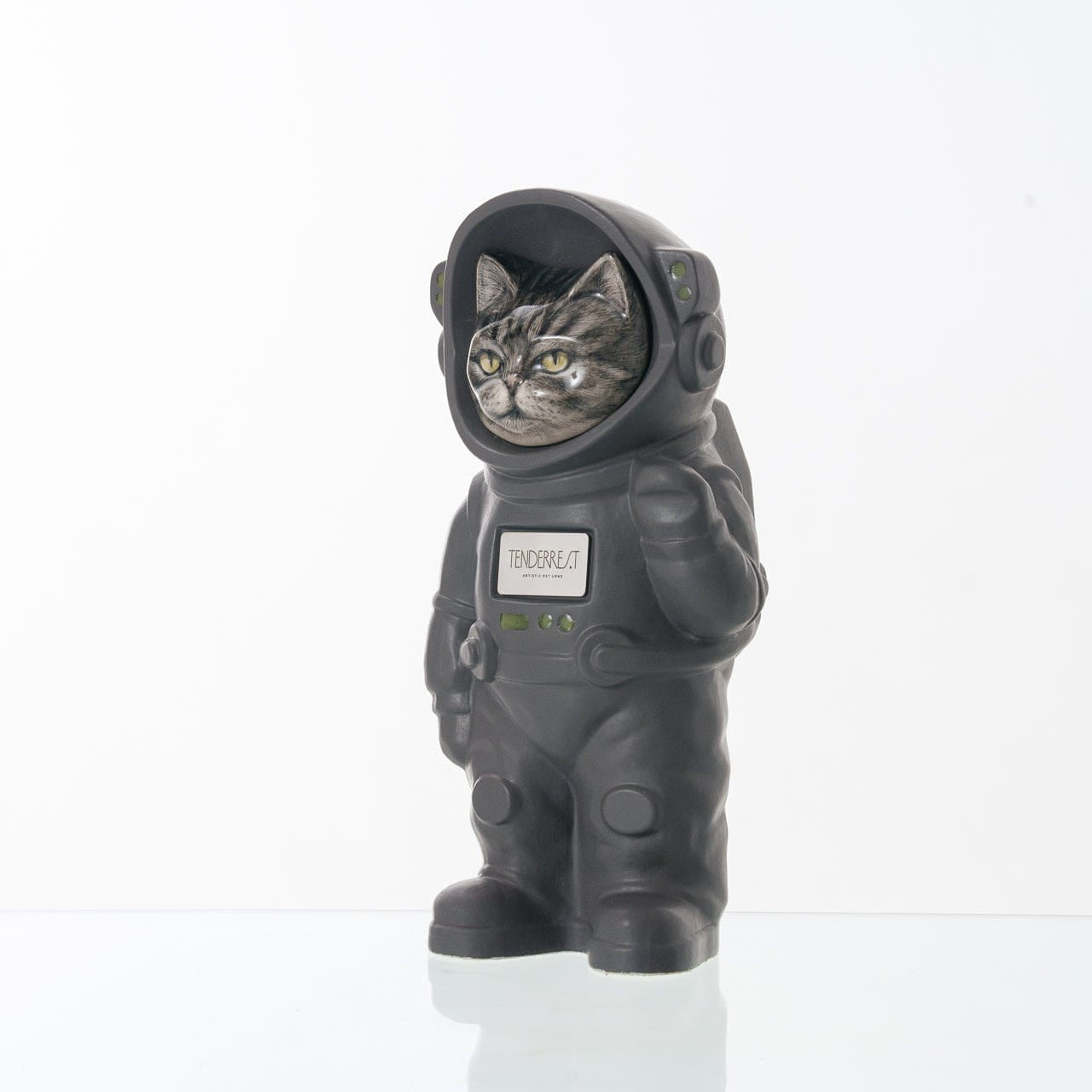 Customizable Pet Cremation Urn - Cat | Ceramic Handmade Figure - Pulvis Art Urns